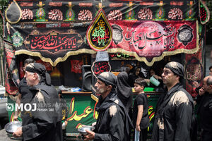  عزاداری حسینیه سقائیان همدانی‌های مقیم تهران
