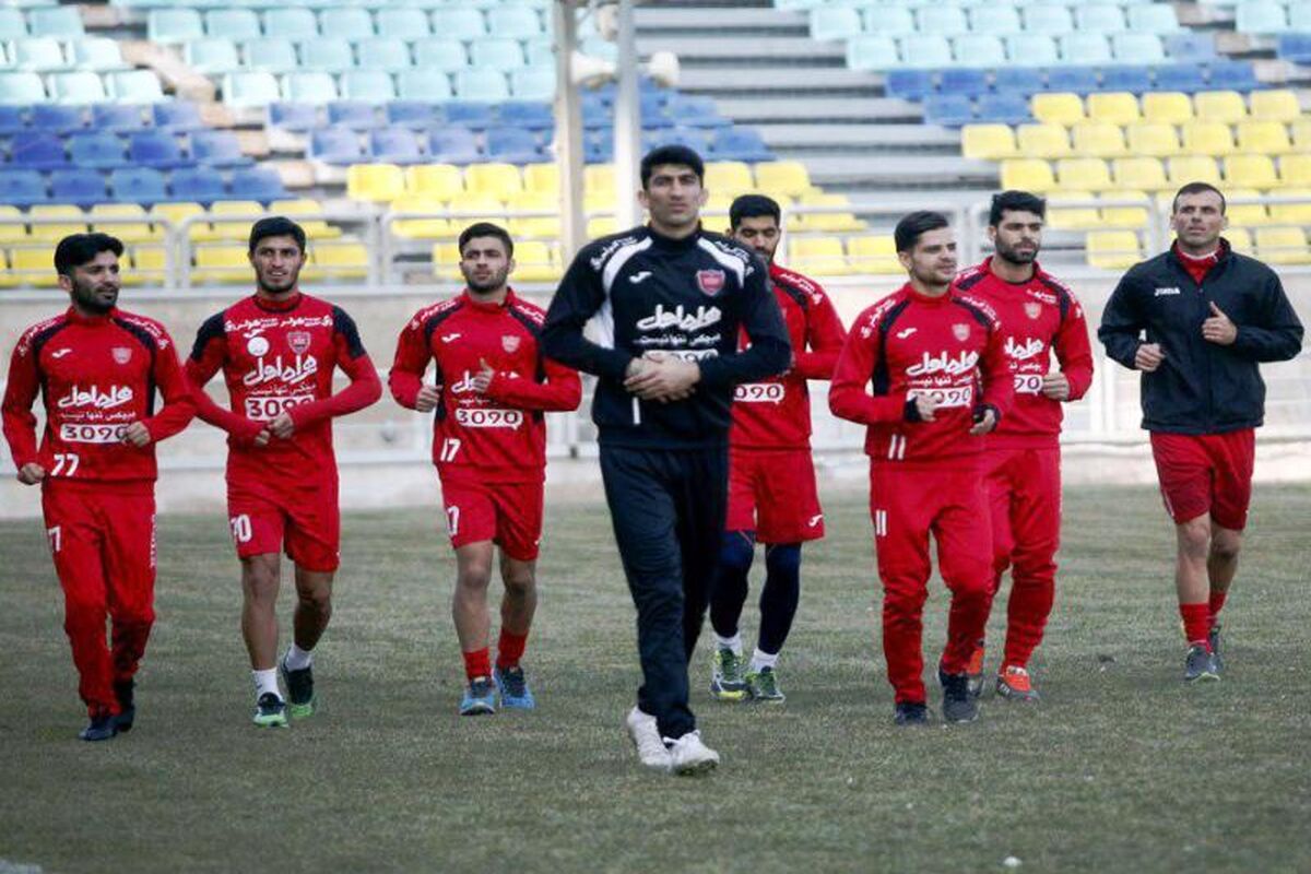 تمرین پرسپولیس