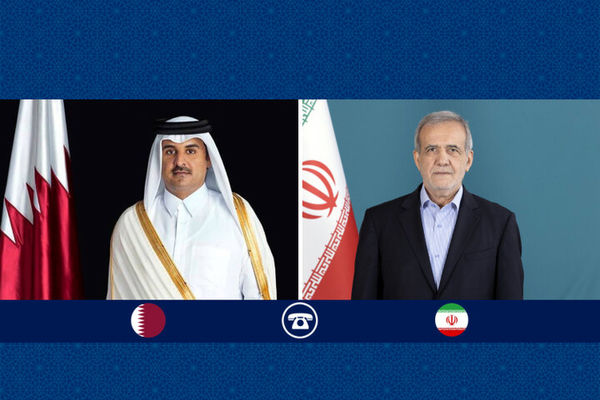 رئیس‌جمهور از نقش قطر در کاهش تنش‌ها و پیشبرد روند دیپلماسی قدردانی کرد