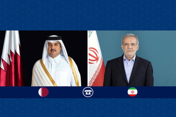 رئیس‌جمهور از نقش قطر در کاهش تنش‌ها و پیشبرد روند دیپلماسی قدردانی کرد