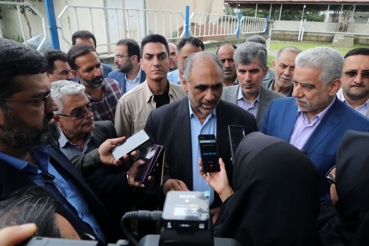 وزیر جهاد کشاورزی در مازندران