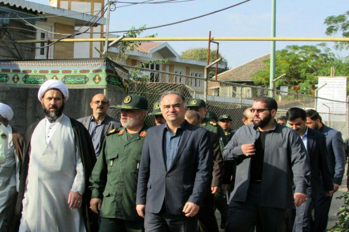 استقبال از زائران اربعین در مرز استارا