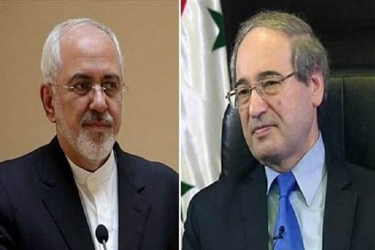دیدار فیصل مقداد با ظریف