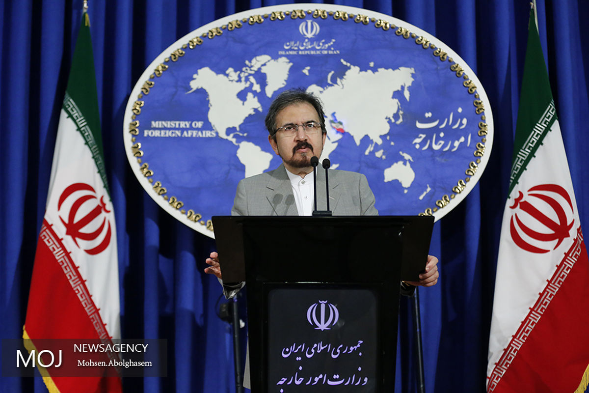 بهرام قاسمی سخنگوی وزارت امور خارجه 