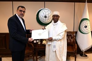 نماینده جدید ایران استوارنامه خود را به دبیرکل سازمان همکاری اسلامی تقدیم کرد