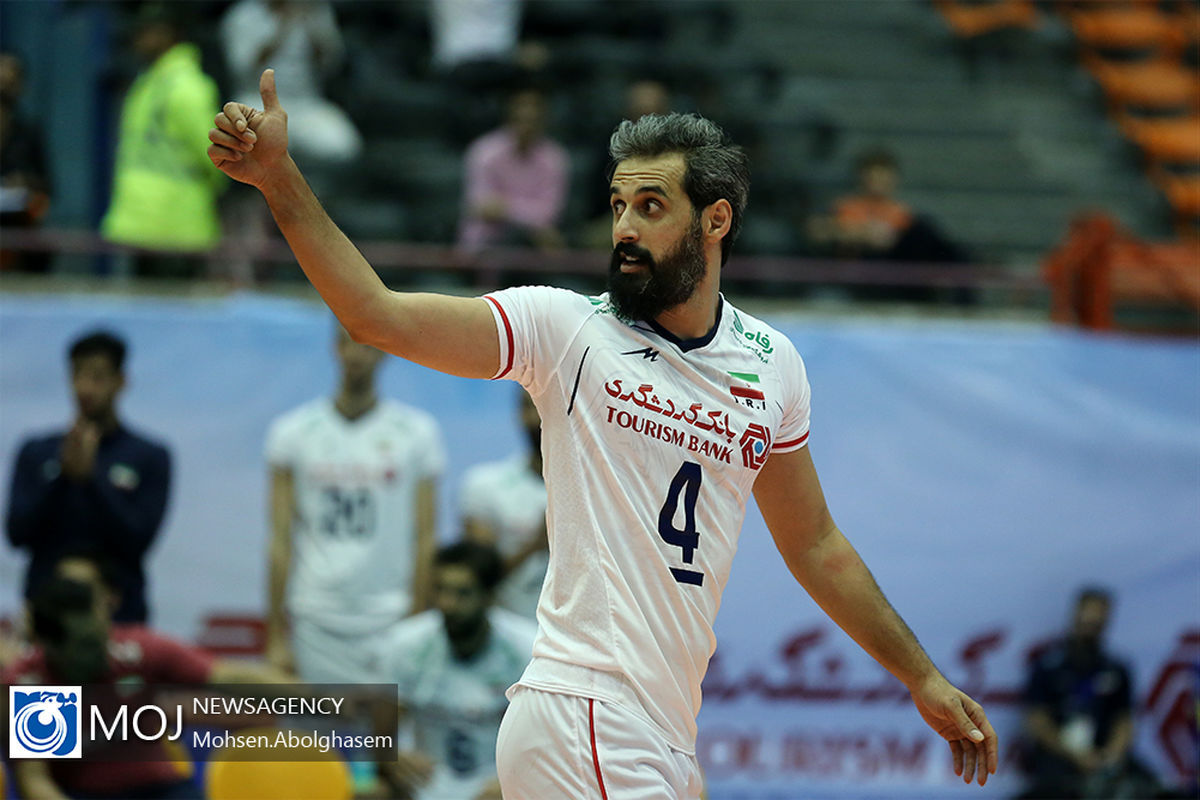 دیدار تیم های ملی والیبال ایران و استرالیا