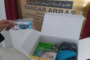 خلاقیت ساده در ترویج صنایع دستی بندرعباس
