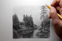 با کشیدن نقاشی سعی می کنم از محیط زیست و جانوران حمایت کنم