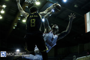 دیدار تیم های بسکتبال اکسون و شهرداری گرگان - ۲۴ آذر ۱۳۹۹