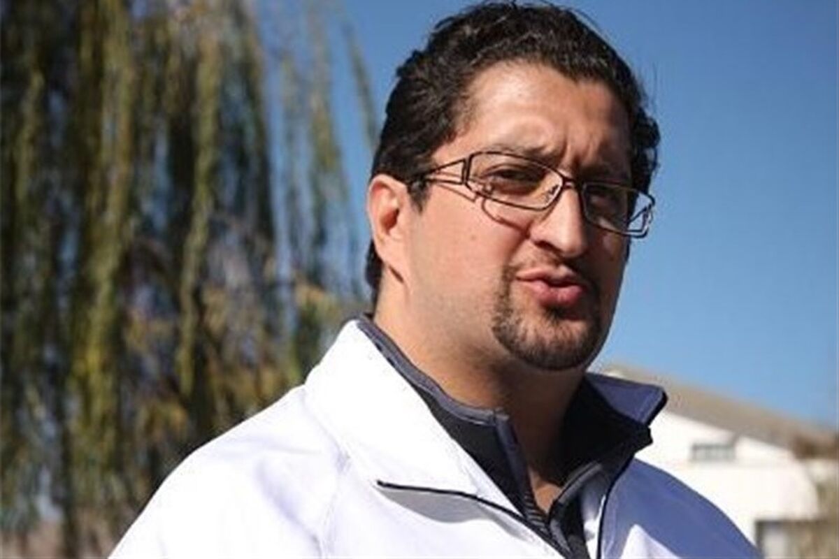 هومن افاضلی سرمربی تیم فوتبال صبای قم