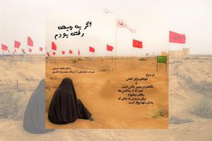 کتاب اگر به جبهه رفته بودم، نوشته فاطمه شریفی رونمایی شد