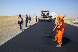 اتمام عملیات روکش آسفالت گرم راه روستایی بهمنی