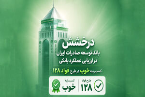 سند رضایت مشتریان از بانک توسعه صادرات ایران