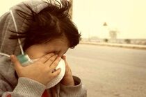 وضعیت قرمز کیفیت هوای بندرعباس