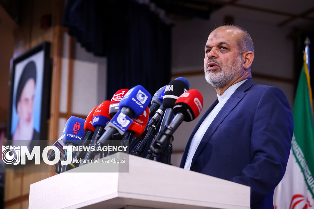 نشست خبری وزیر کشور