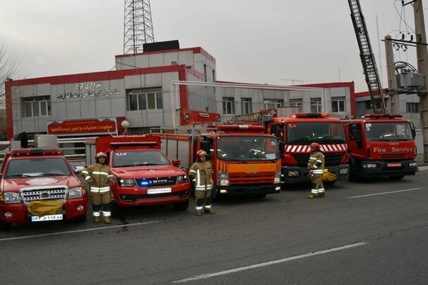 جزئیات تازه از روند اطفای حریق در کارخانه لبنیاتی آمل منتشر شد