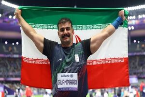 سید علی‌اصغر جوانمردی طلای پرتاب وزنه پارادوومیدانی جهان را کسب کرد