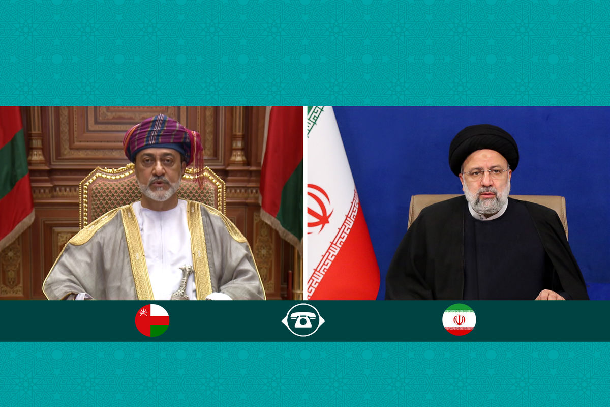 گفتگوی تلفنی رئیس جمهور و سلطان عمان