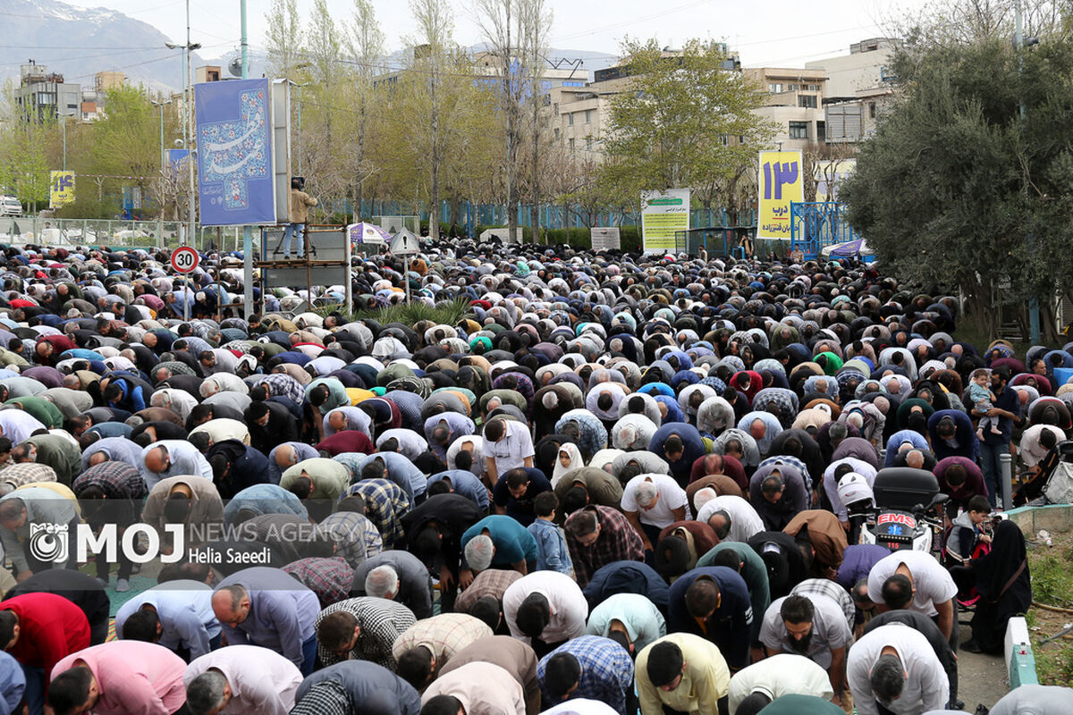 نماز عید فطر - مصلی امام خمینی (ره)