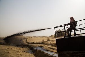 خاتمه‌ی عملیات بیابان زدایی در جاسک