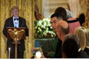 استقبال گرم ترامپ از کریستیانو رونالدو در کاخ سفید