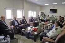 دیدار استاندار آذربایجان شرقی با فرمانده جدید انتظامی استان