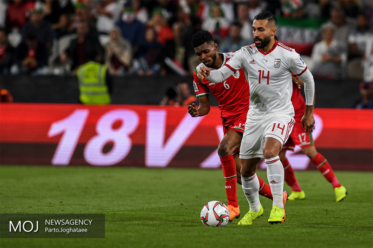 دیدار تیم‌های ملی فوتبال ایران و عمان/سامان قدوس