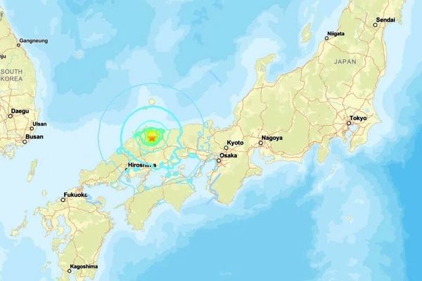 ژاپن ۶.۲ ریشتر لرزید