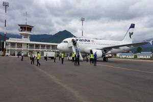 کاهش پروازها در فرودگاه های مازندران