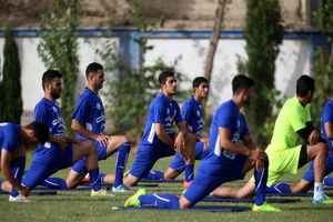 تمرین استقلال فردا در کمپ حجازی