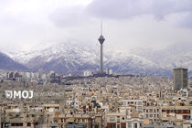 کیفیت هوای تهران ۲۶ فروردین ۱۴۰۴ / شاخص کیفیت هوای تهران روی عدد ۵۷ و سالم است