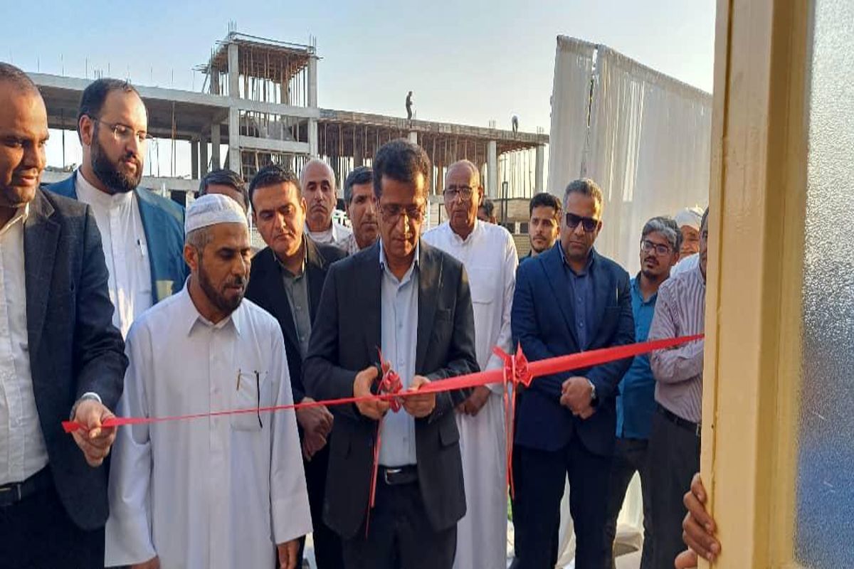 افتتاح مدرسه در قشم