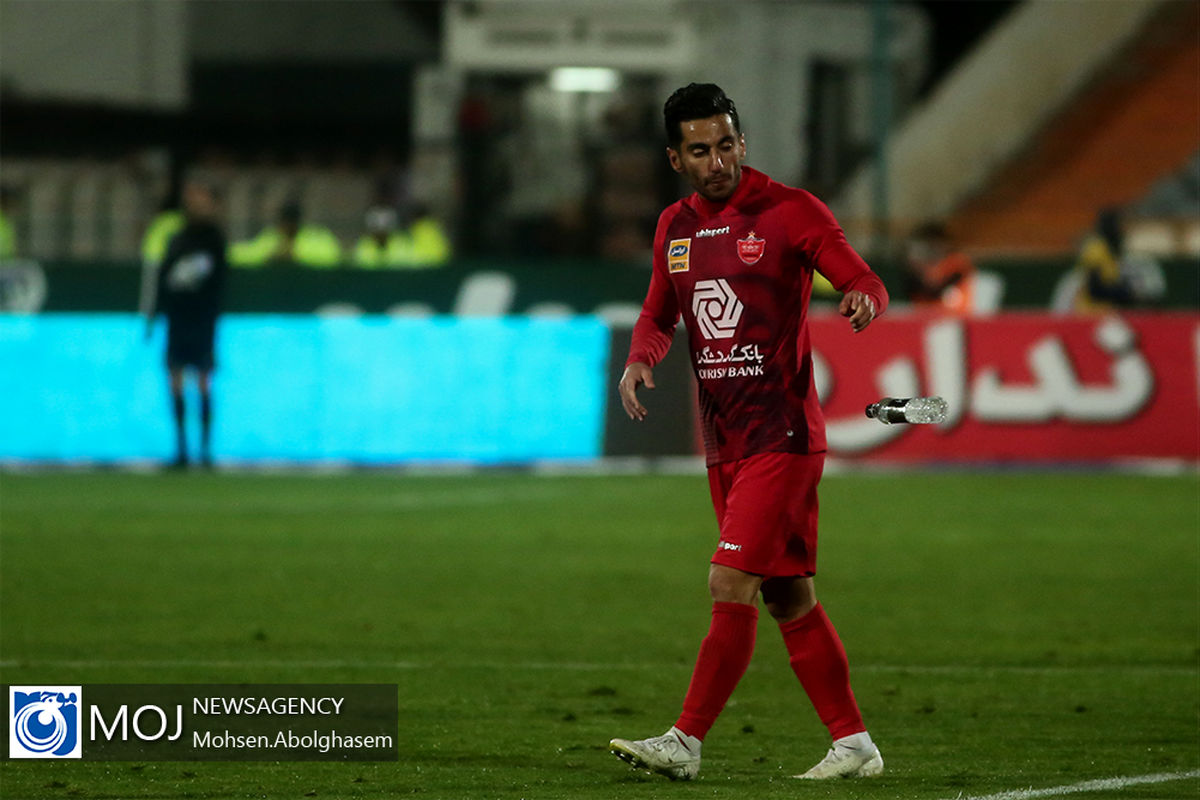 دیدار تیم های فوتبال پرسپولیس و شهر خودرو - ۸ اسفند ۱۳۹۸