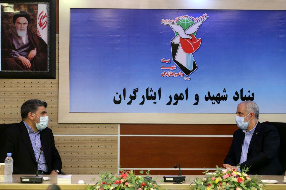 دیدار حجت‌اله صیدی با معاون رئیس جمهور و رئیس بنیاد شهید