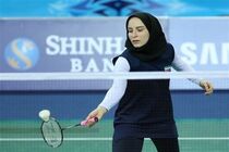 شکست آقایی در رقابت‌های بدمینتون قهرمانی آسیا