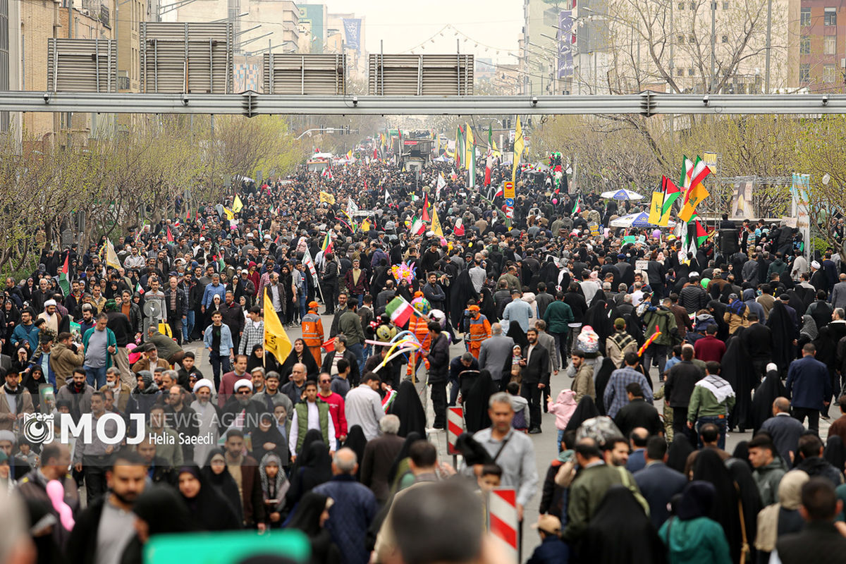 راهپیمایی روز جهانی قدس در تهران