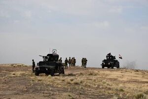 نیروهای حشد شعبی عراق در نوار مرزی با کشور سوریه مستقر شدند