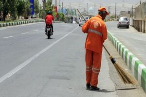 ضرب العجل اداره کار به پیمانکاران شهرداری بندرعباس