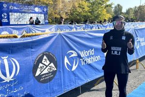 مدال‌های مسابقات سه گانه به زنان ایران رسید