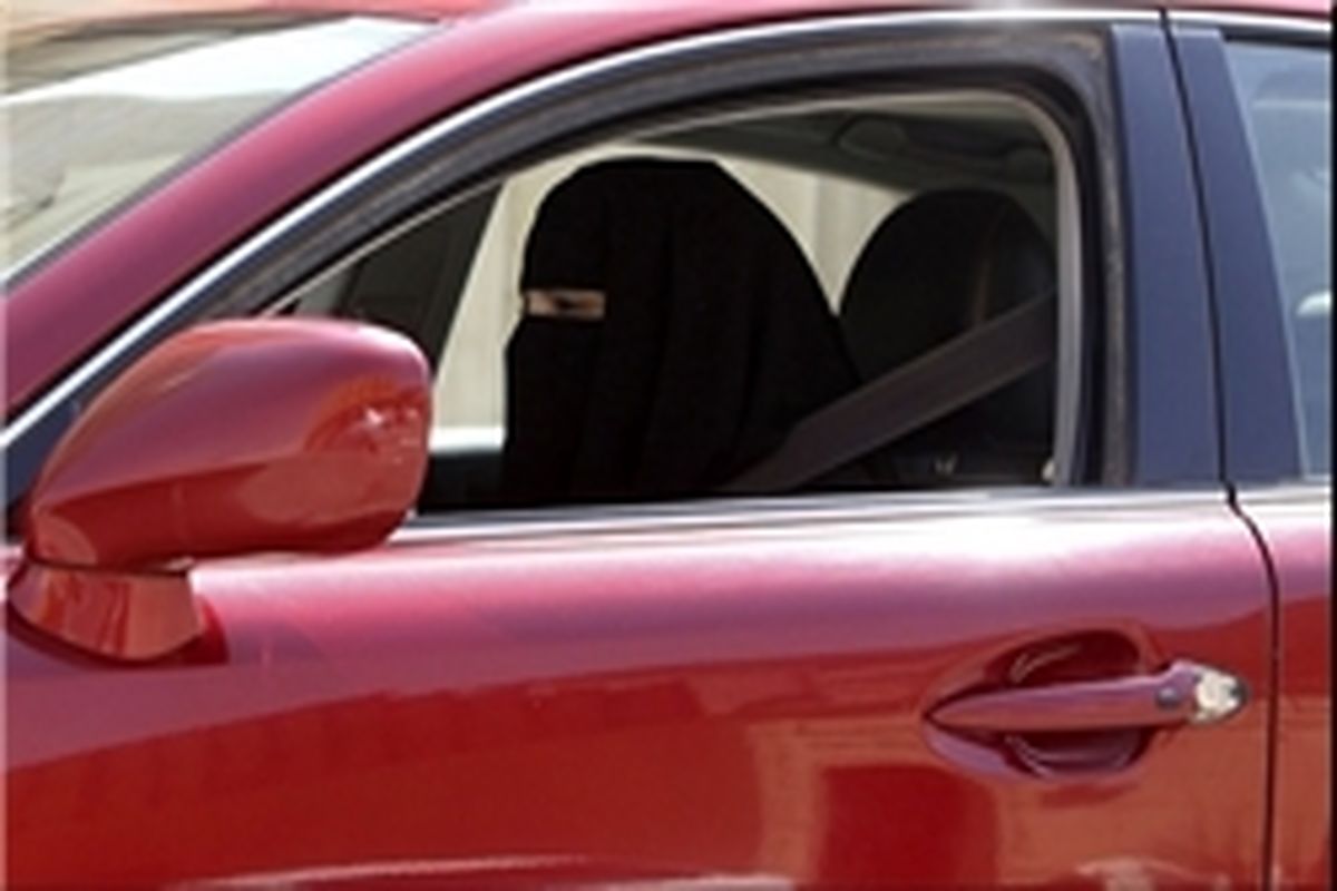 رانندگی زن عربستانی