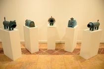 نمایشگاه سالانه‌ آثار انجمن هنرمندان سفالگر افتتاح شد