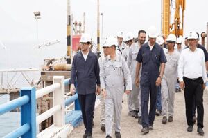 خسارت‌های وارده به پالایشگاه لاوان پس از حمله دشمن بررسی شد