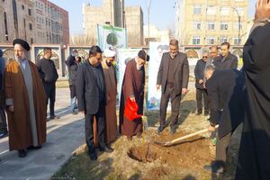  مشارکت مردمی در درختکاری نشانه توجه به محیط زیست است