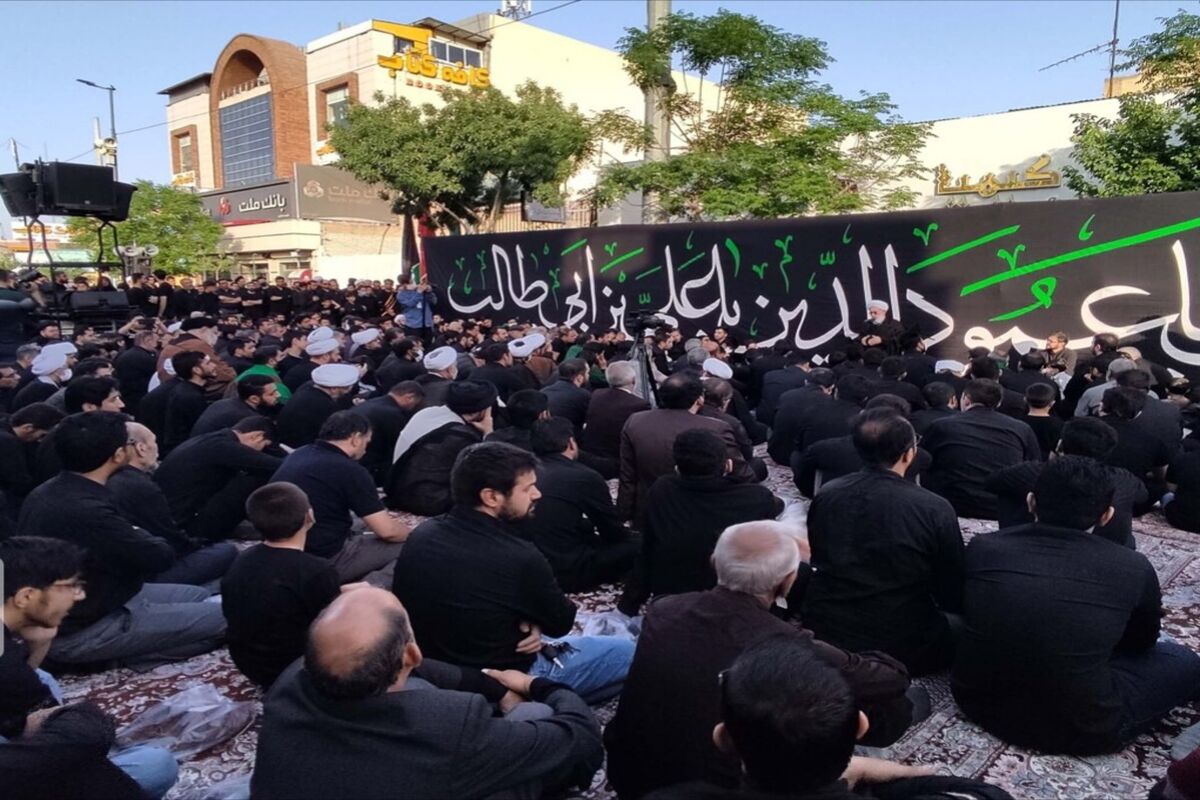 آیین سوگواری شهادت امام علی(ع)