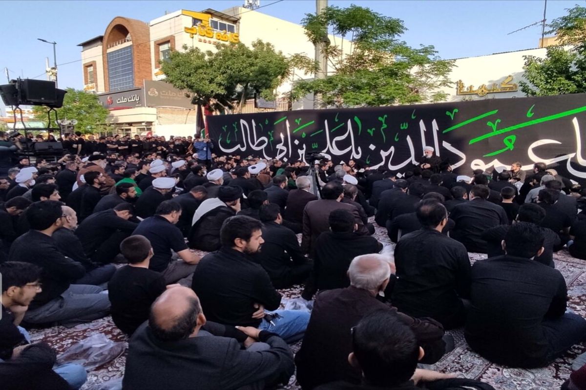 آیین سوگواری شهادت امام علی(ع)