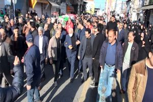 آتش نشان فداکار در عباس آباد تشییع شد