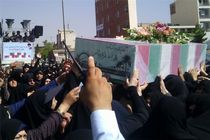 پیکر مطهر شهید گمنام امروز در کرمانشاه تشییع و تدفین شد