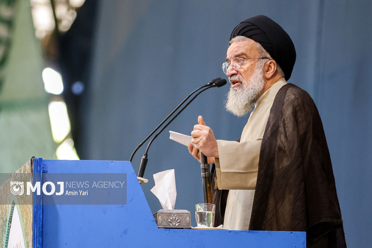 سیداحمد خاتمی + نماز عید قربان دانشگاه تهران