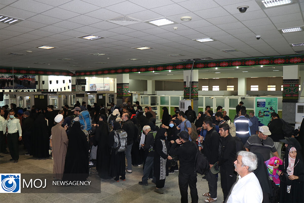 عبور زائران اربعین از مرز خسروی