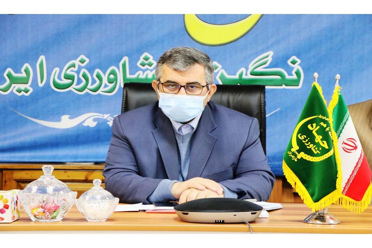 عنایتی سرپرست سازمان جهاد کشاورزی مازندران